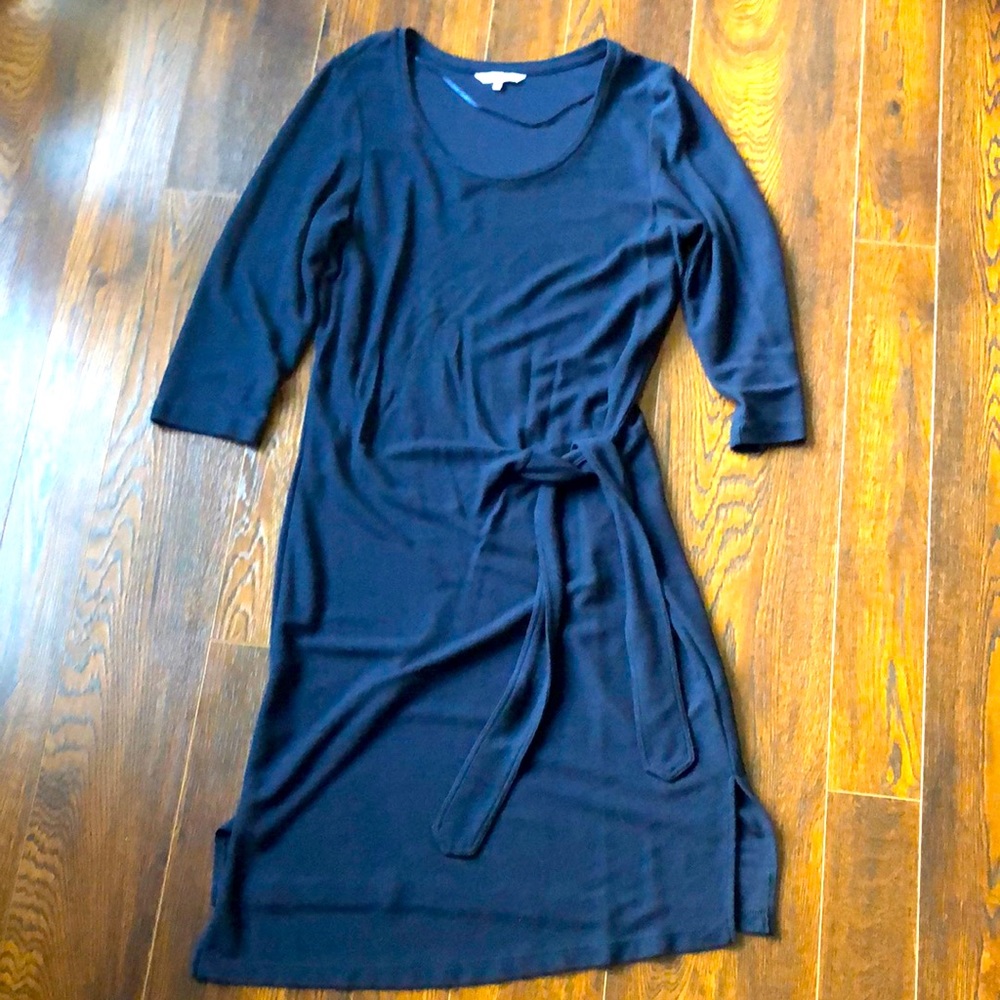 Sandwich Casual Navy Blue Dress